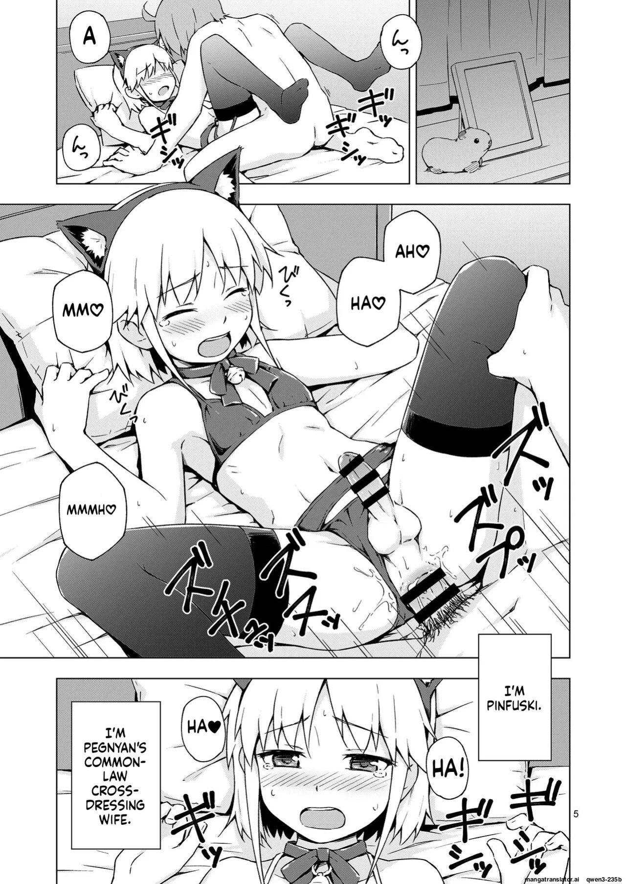 [candy apricot (Mashita)] Josou Shounen Nyannyan Shibari! | Crossdressing Boy Meow Meow Bondage! [English] [SCANMTL] [Digital]