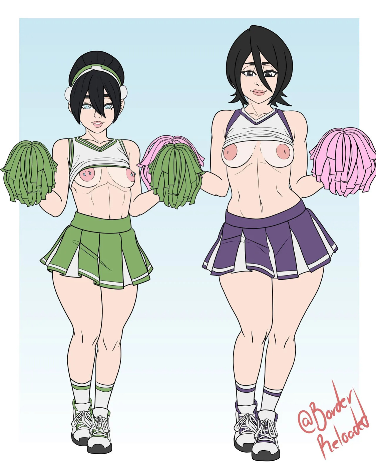 [Border Reloaded] Cheerleader outfits (various)