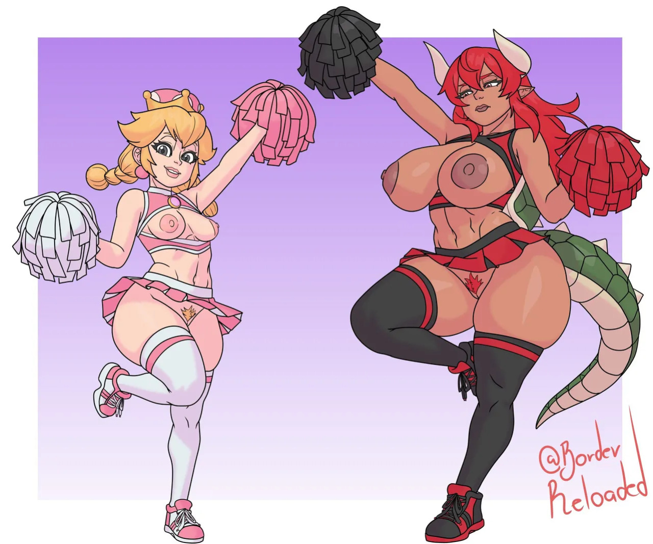 [Border Reloaded] Cheerleader outfits (various)