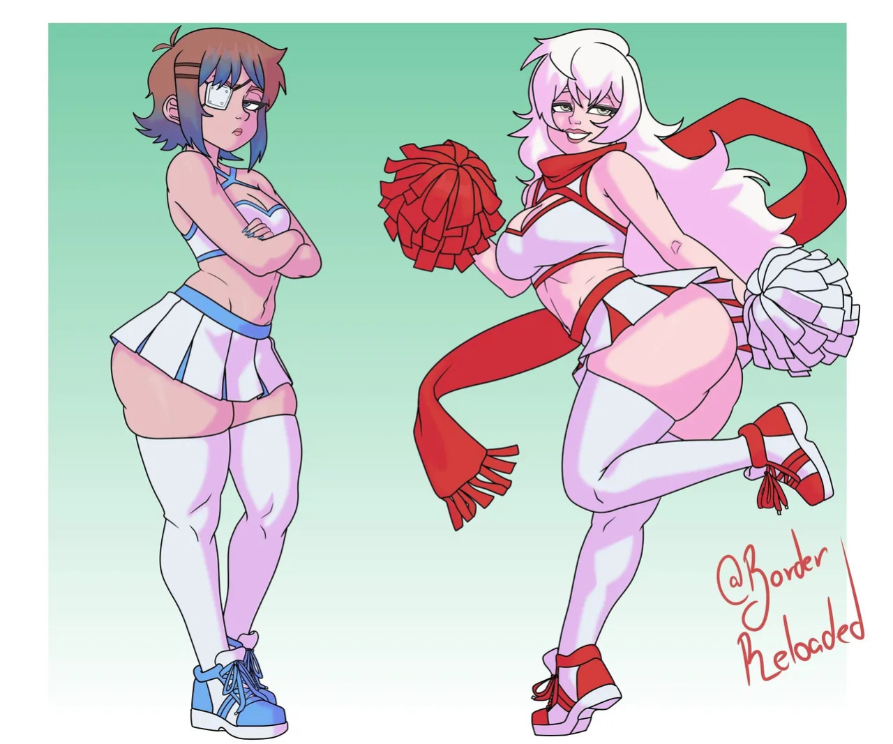[Border Reloaded] Cheerleader outfits (various)