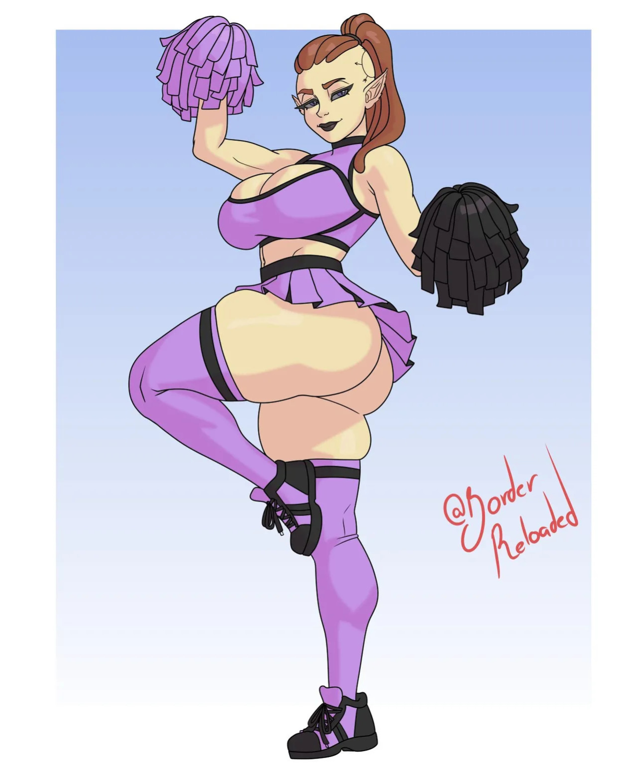 [Border Reloaded] Cheerleader outfits (various)