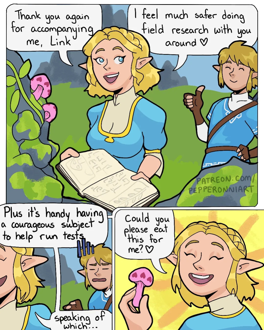 [Pepperonniart] Field Research (The Legend of Zelda)