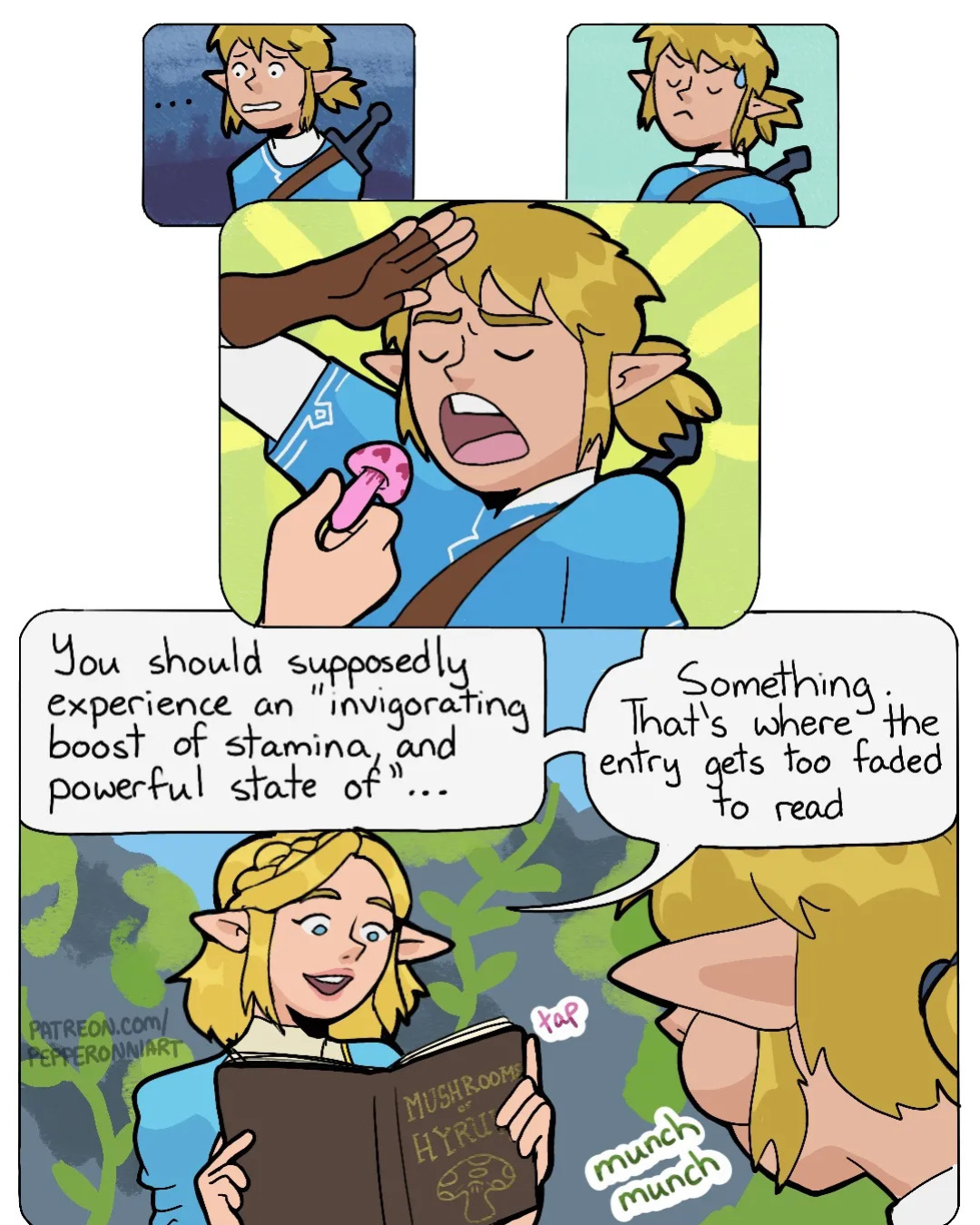 [Pepperonniart] Field Research (The Legend of Zelda)