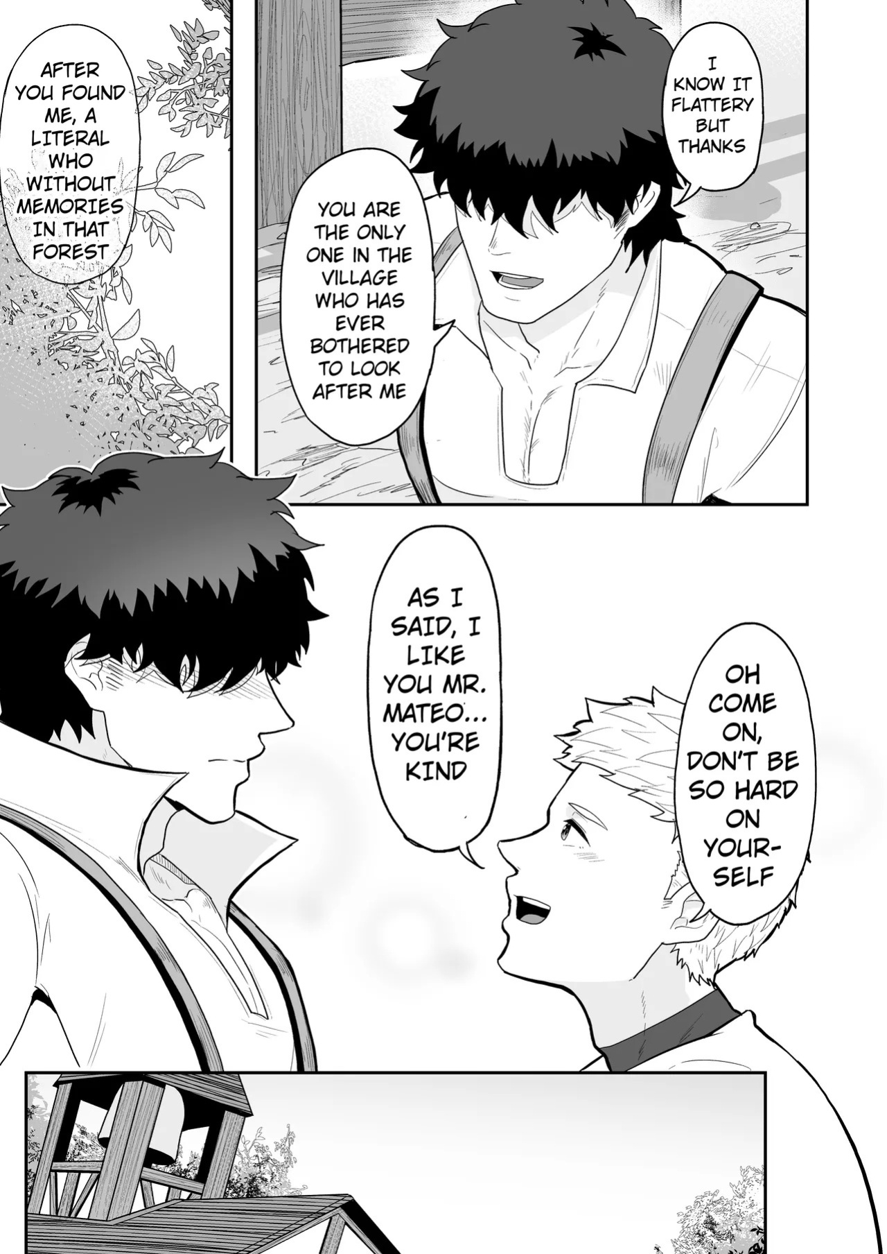 [PULIN Nabe (kakenari)] Noufu to Shinpu | The Farmer and The Priest [English] [Uncensored]