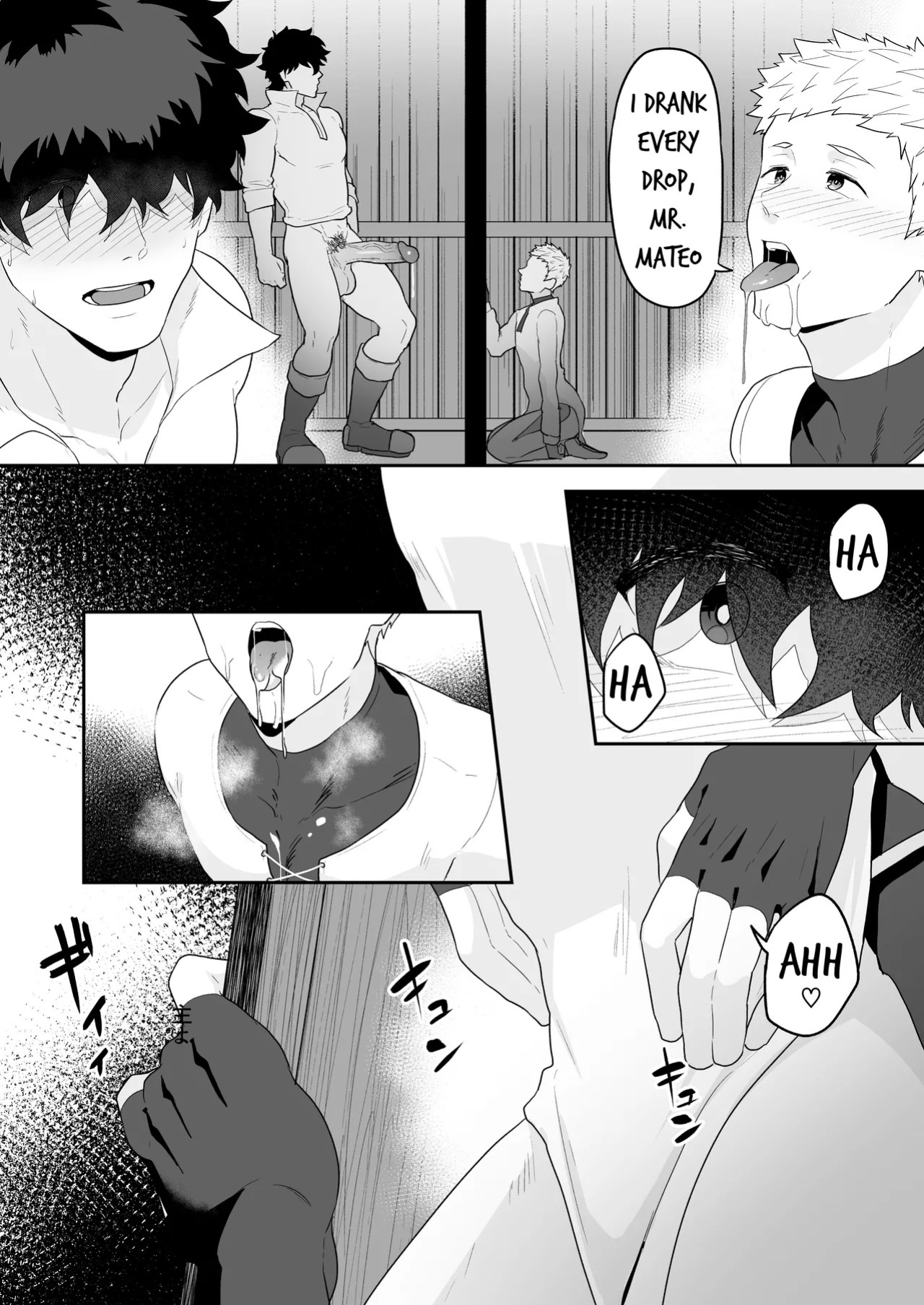 [PULIN Nabe (kakenari)] Noufu to Shinpu | The Farmer and The Priest [English] [Uncensored]