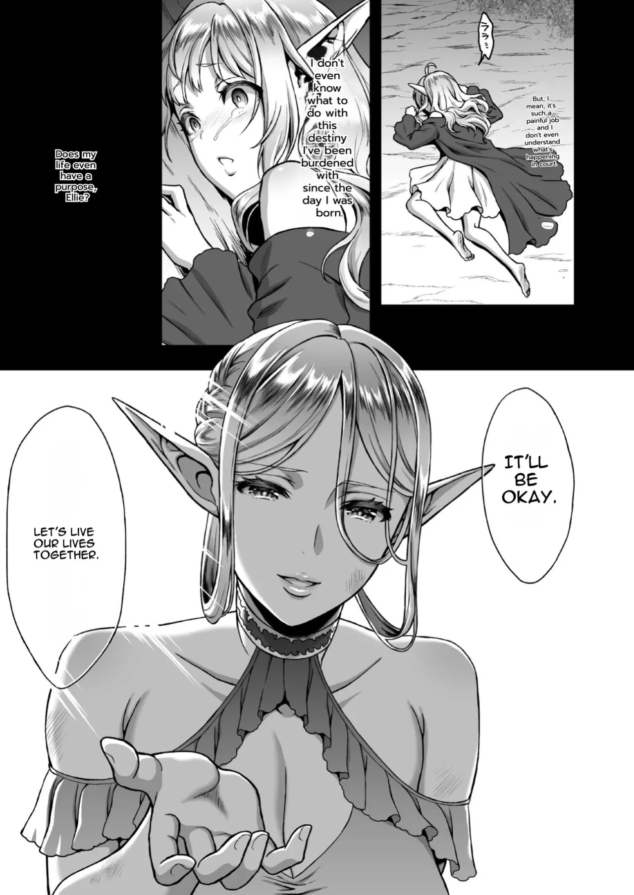 [H.B.A (Usagi Nagomu)] Tasogare no Shou Elf 4 [Decensored] [Digital] [English]