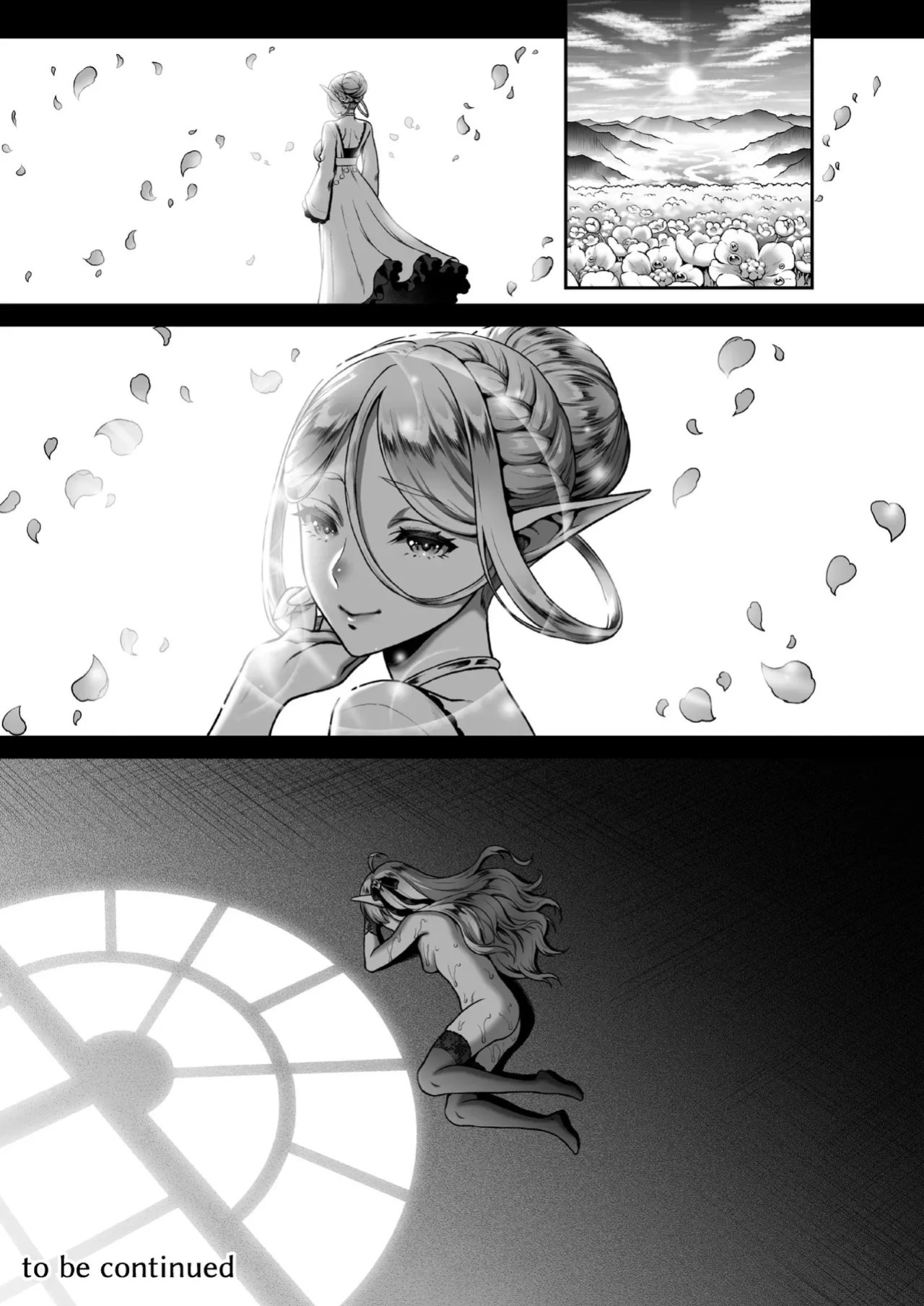 [H.B.A (Usagi Nagomu)] The Twilight Elf of the Evening 6: High Elf Turned Harlot 3 [Decensored] [Digital] [English]