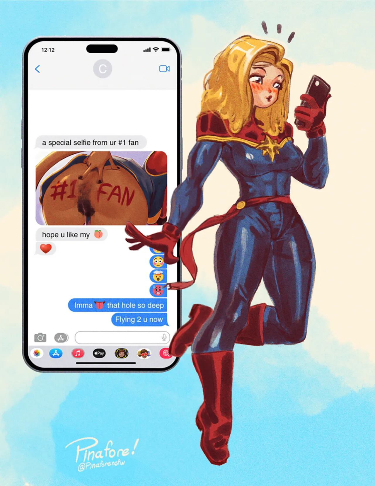 [Pinafore] Ms. Marvel x Captain Marvel