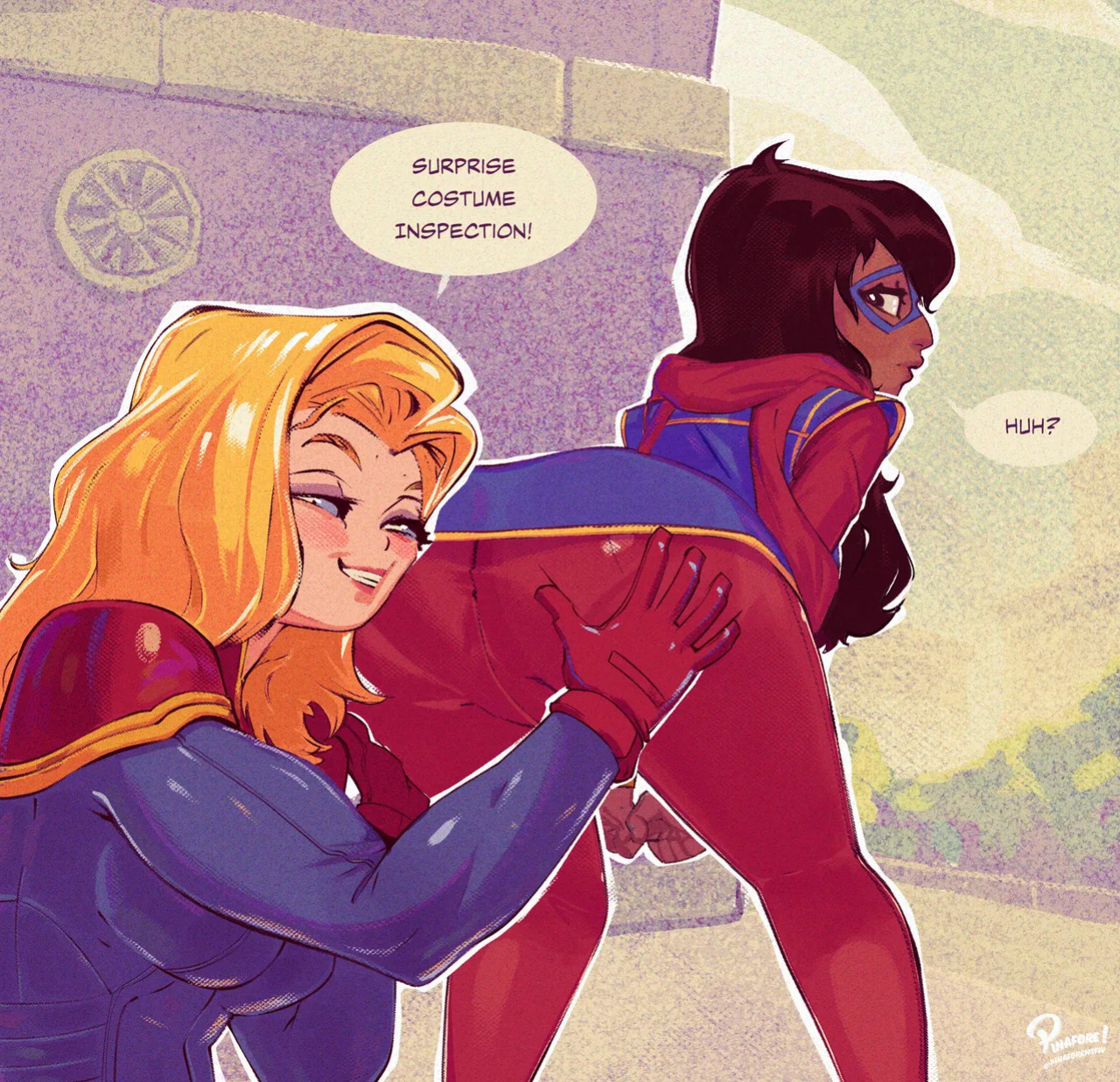 [Pinafore] Ms. Marvel x Captain Marvel