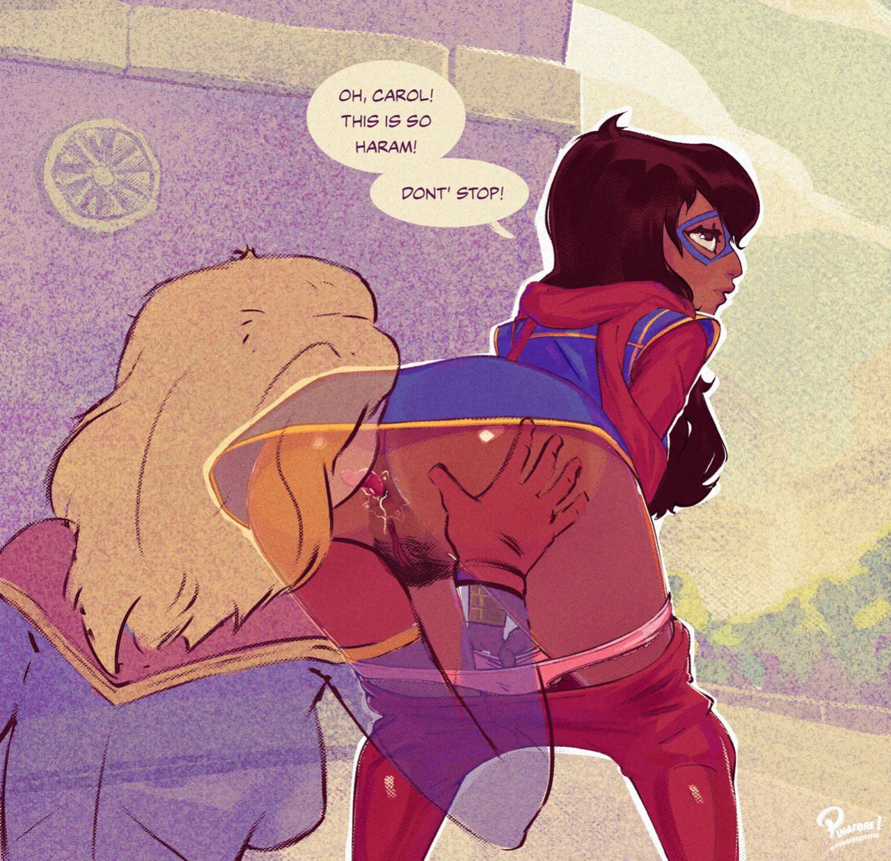 [Pinafore] Ms. Marvel x Captain Marvel