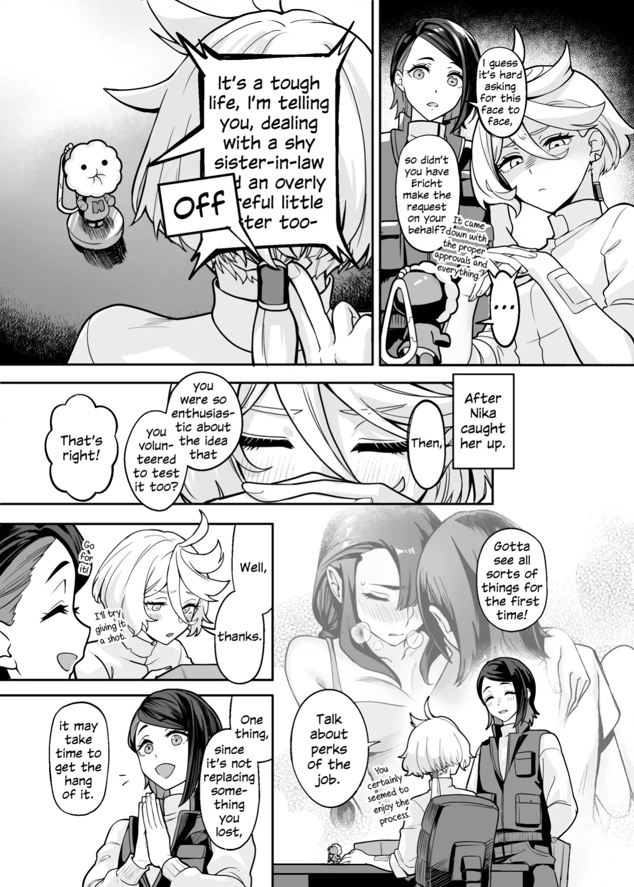 [Tendoushi (Tendou Itsuki)] Chanto Manzoku Sasete Ageru Kara, Baka | Since I'll Satisfy You, Stupid (Mobile Suit Gundam: The Witch from Mercury) [English] [Digital]