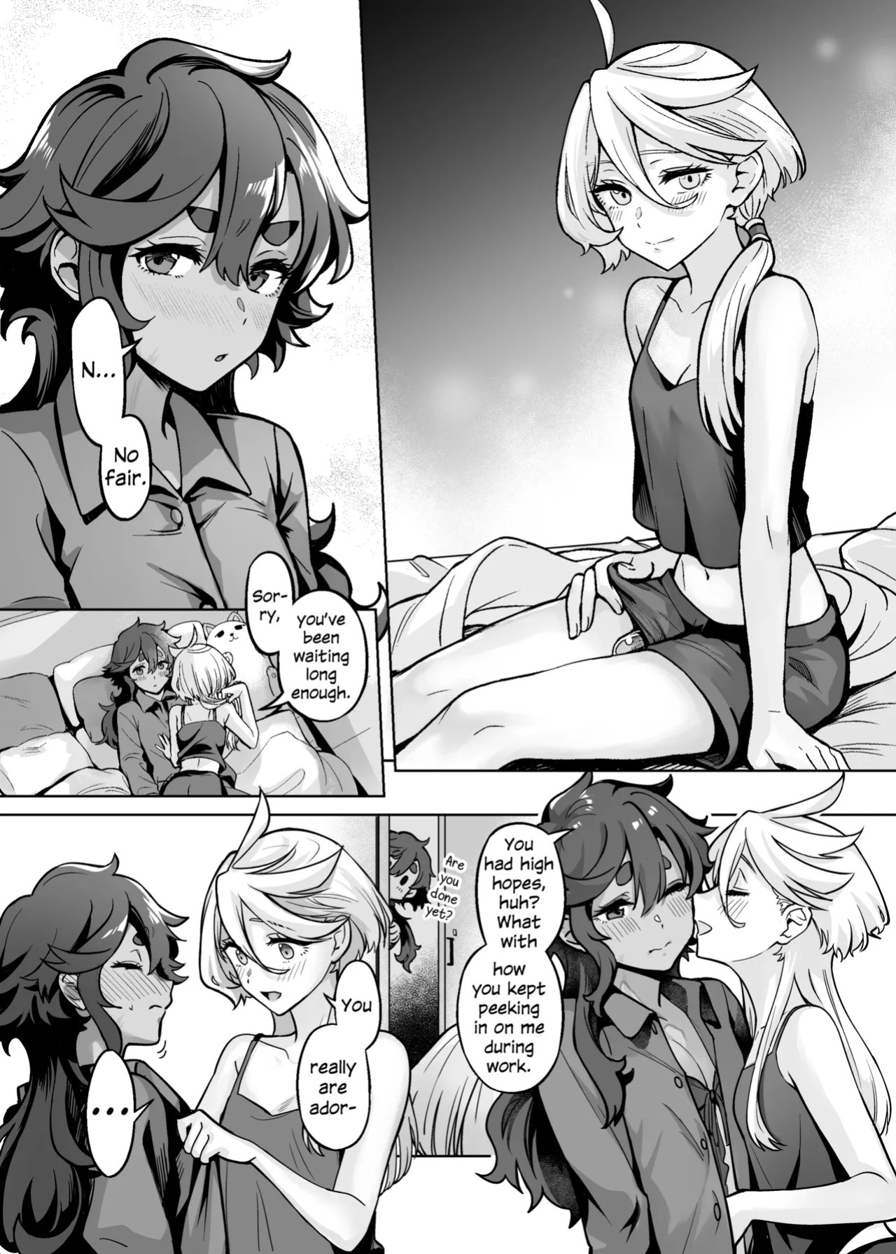 [Tendoushi (Tendou Itsuki)] Chanto Manzoku Sasete Ageru Kara, Baka | Since I'll Satisfy You, Stupid (Mobile Suit Gundam: The Witch from Mercury) [English] [Digital]