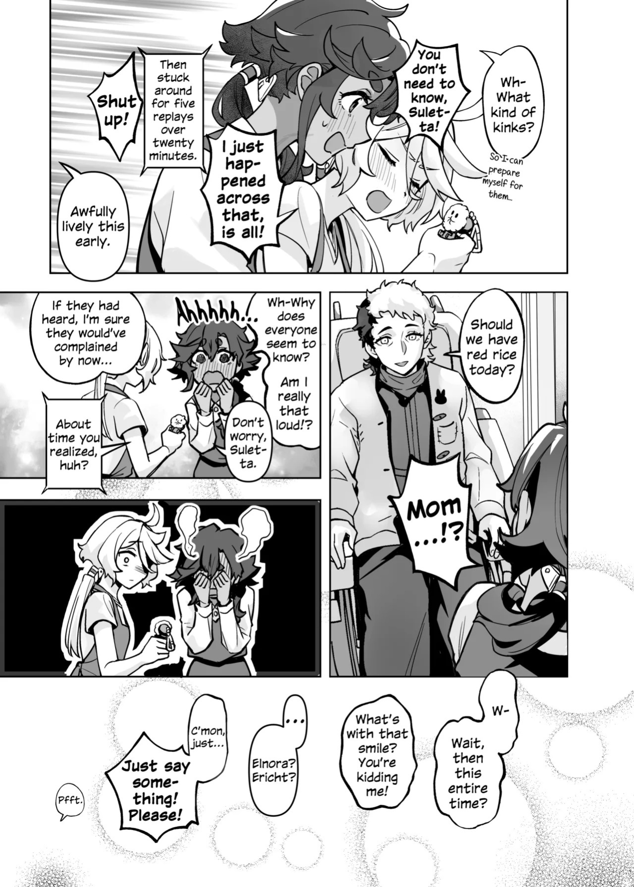 [Tendoushi (Tendou Itsuki)] Chanto Manzoku Sasete Ageru Kara, Baka | Since I'll Satisfy You, Stupid (Mobile Suit Gundam: The Witch from Mercury) [English] [Digital]