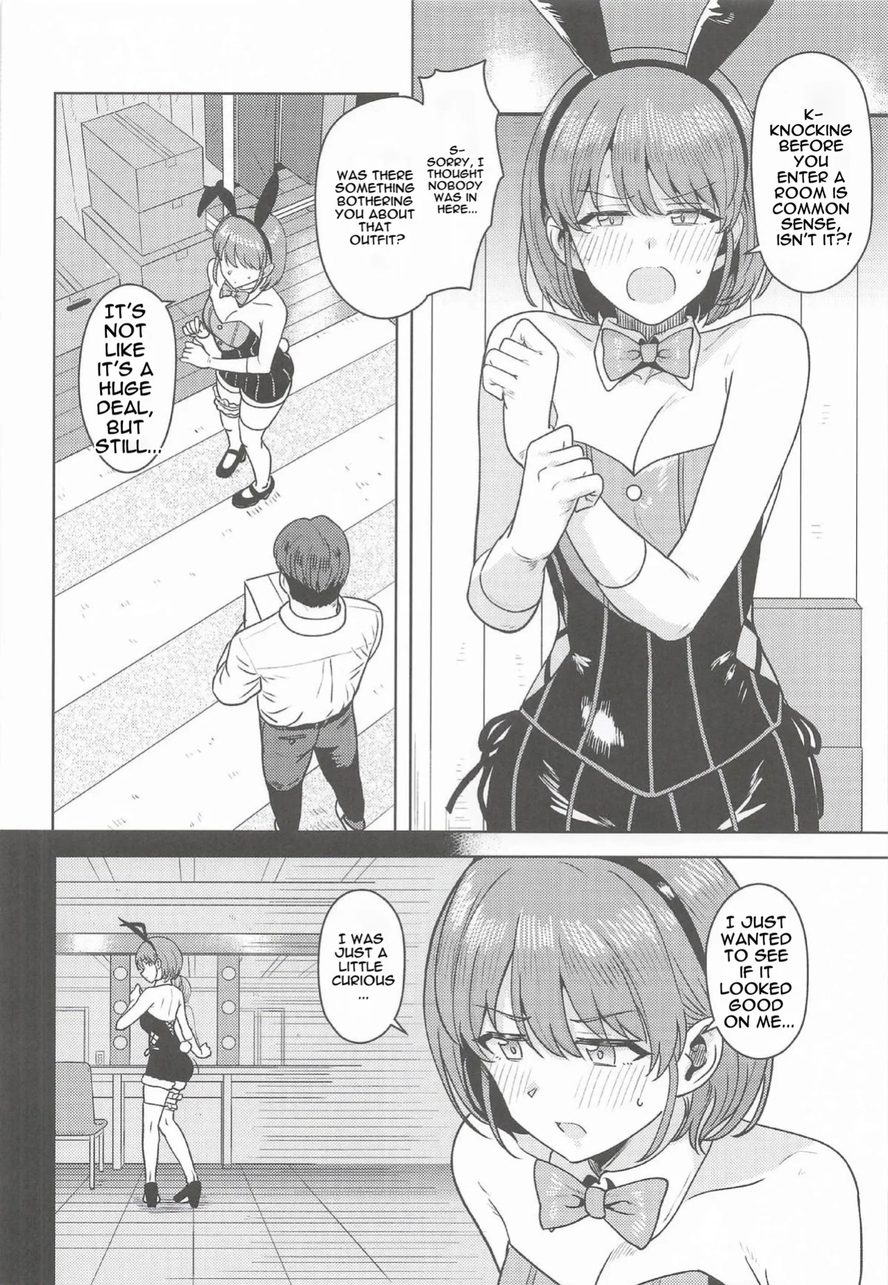 (SHINY STAR FESTIV@L10) [PLANT (Tsurui)] Homerareru beki Usagi (THE iDOLM@STER: Shiny Colors) [English]
