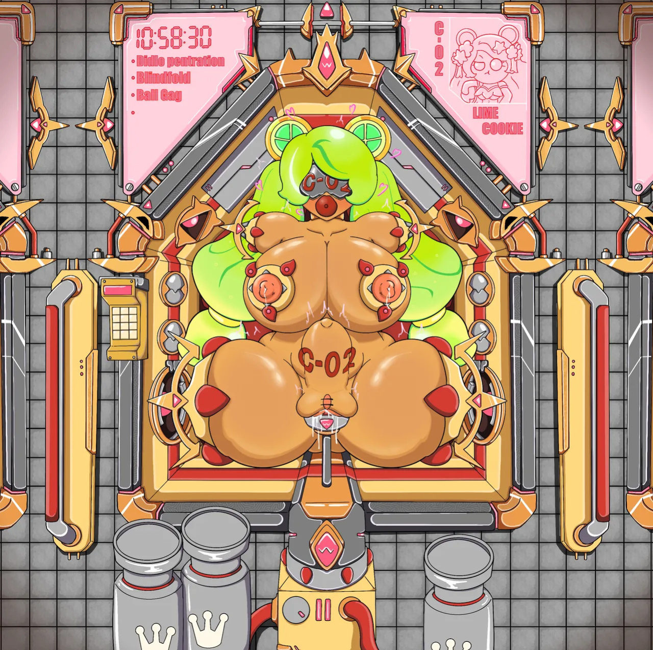 [KaaloC] Lime cookie contained (cookie run)