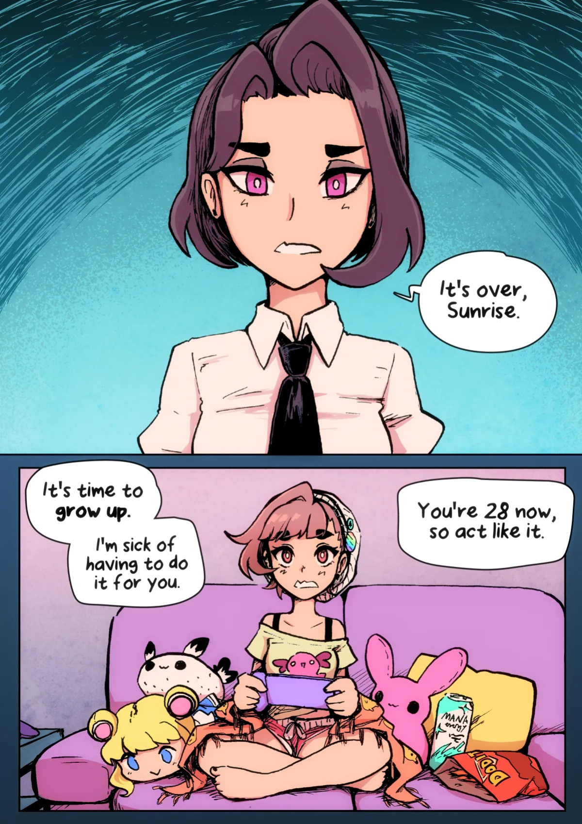 [Caffeccino] Mundane Magical Girl (Ongoing)