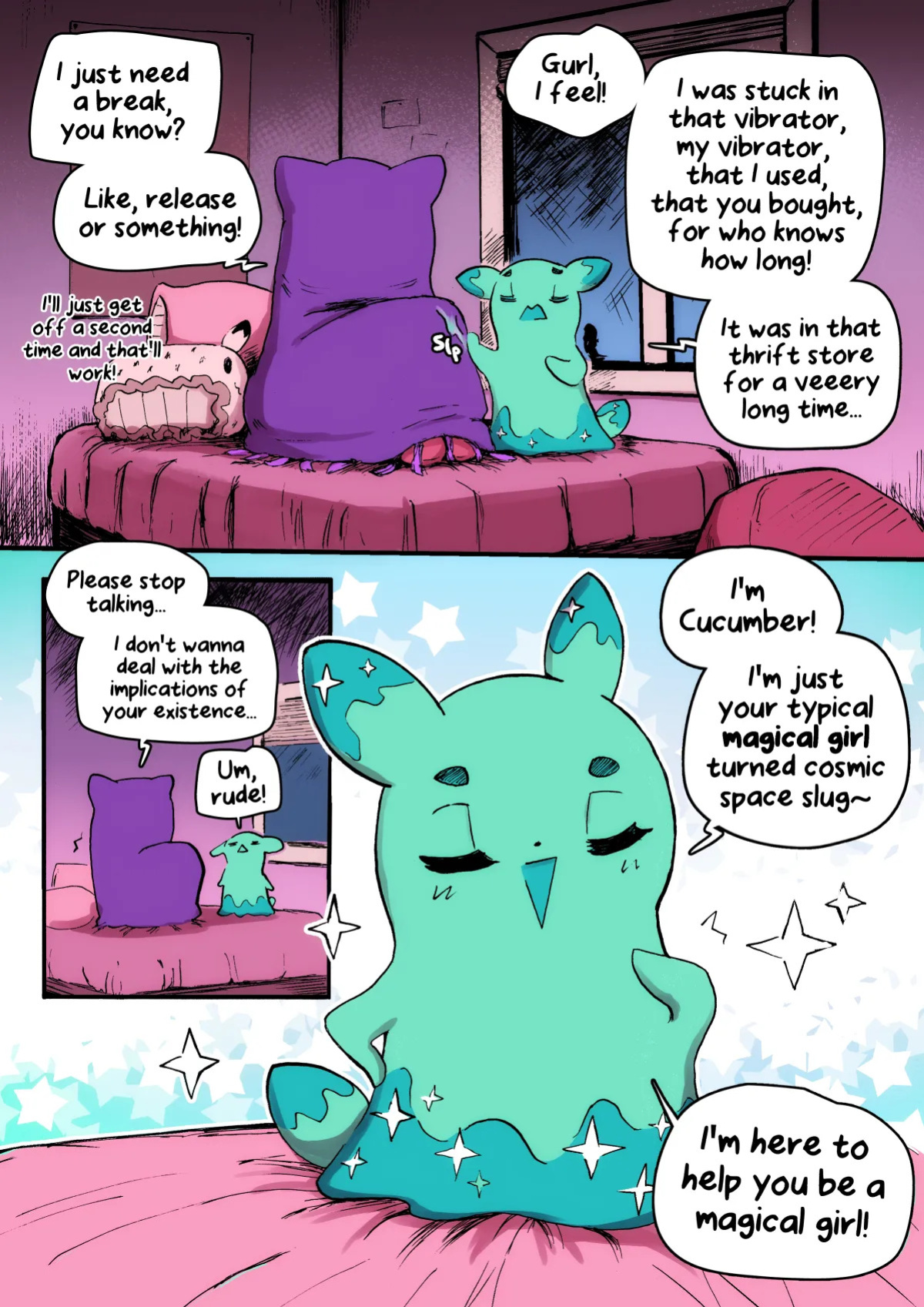 [Caffeccino] Mundane Magical Girl (Ongoing)