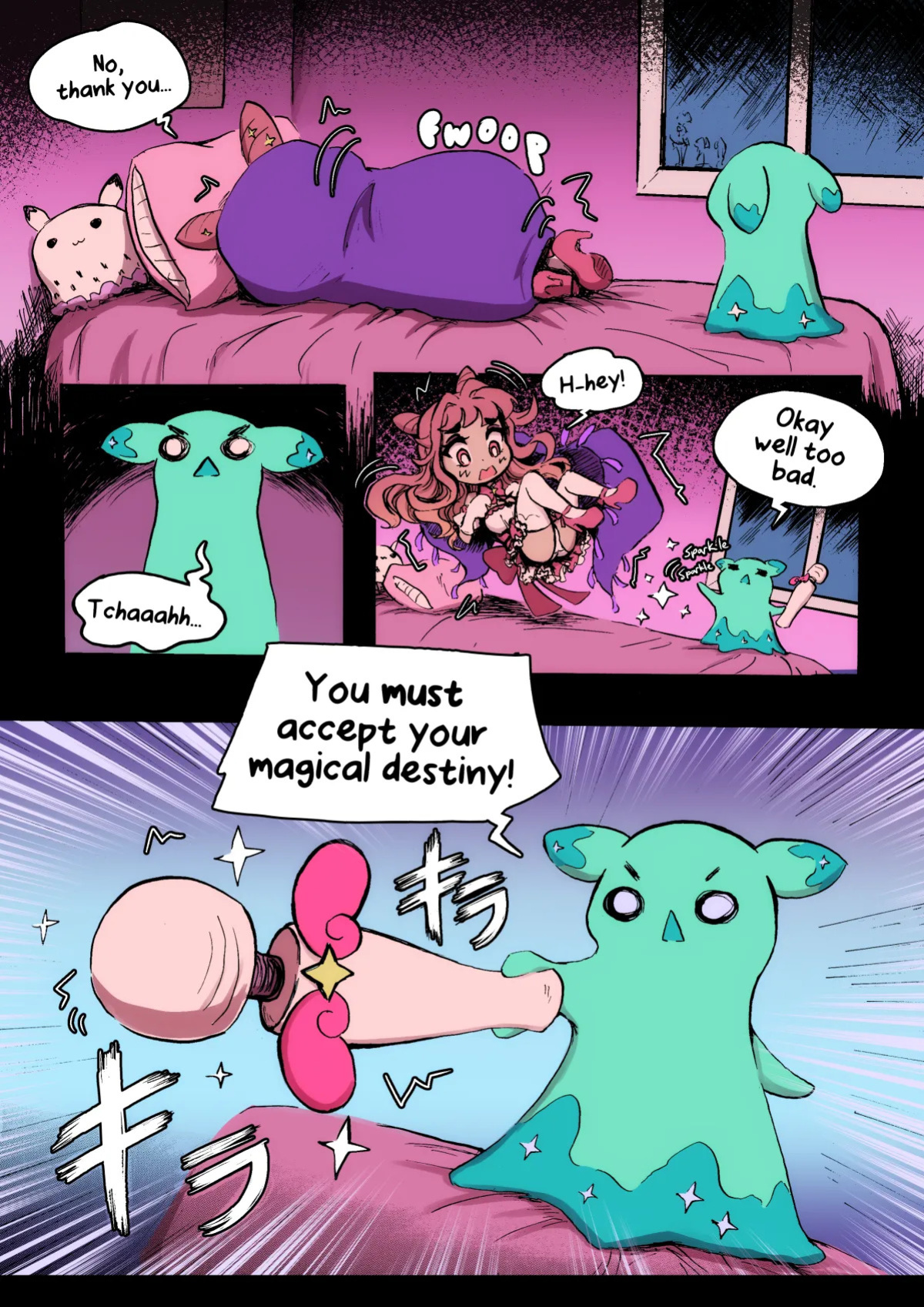[Caffeccino] Mundane Magical Girl (Ongoing)