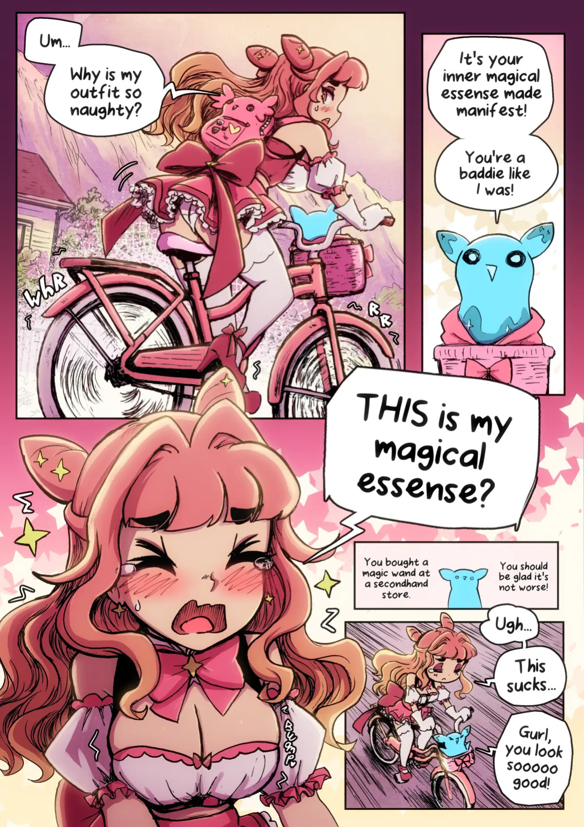 [Caffeccino] Mundane Magical Girl (Ongoing)