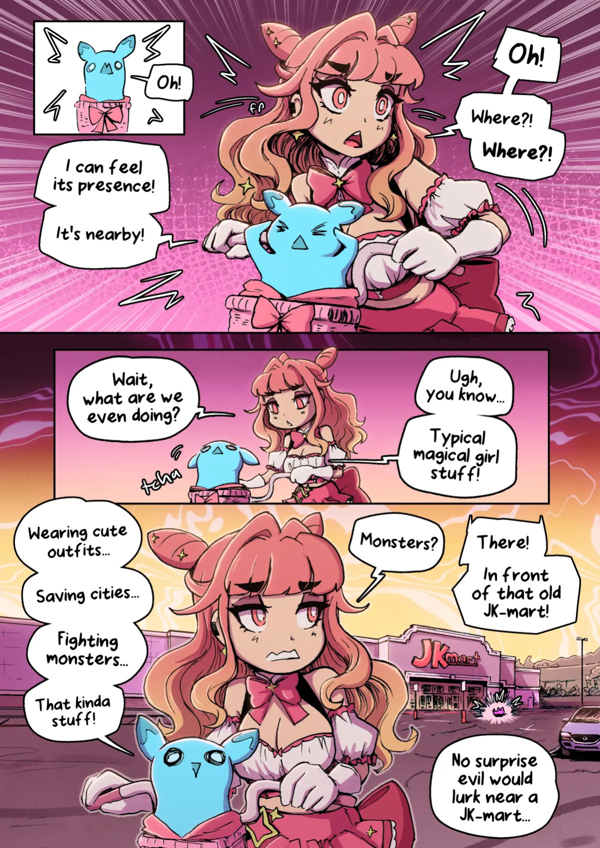 [Caffeccino] Mundane Magical Girl (Ongoing)