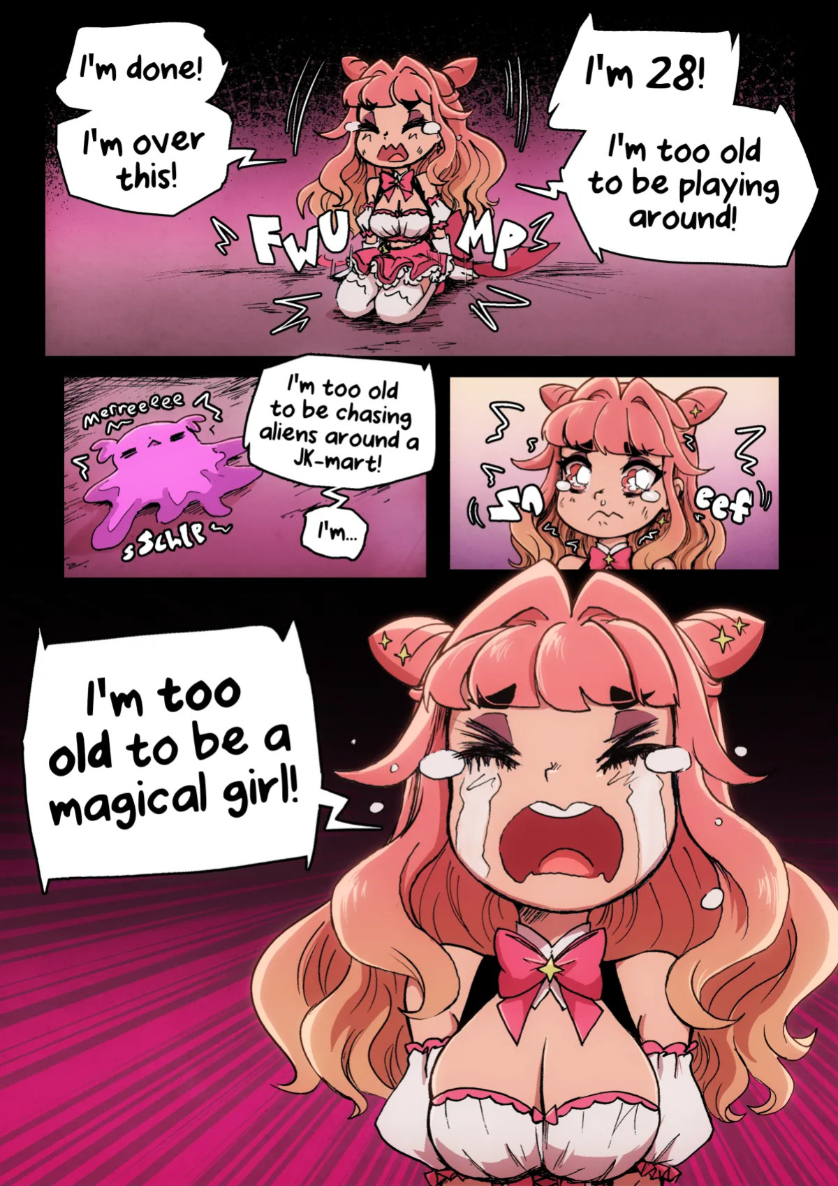 [Caffeccino] Mundane Magical Girl (Ongoing)