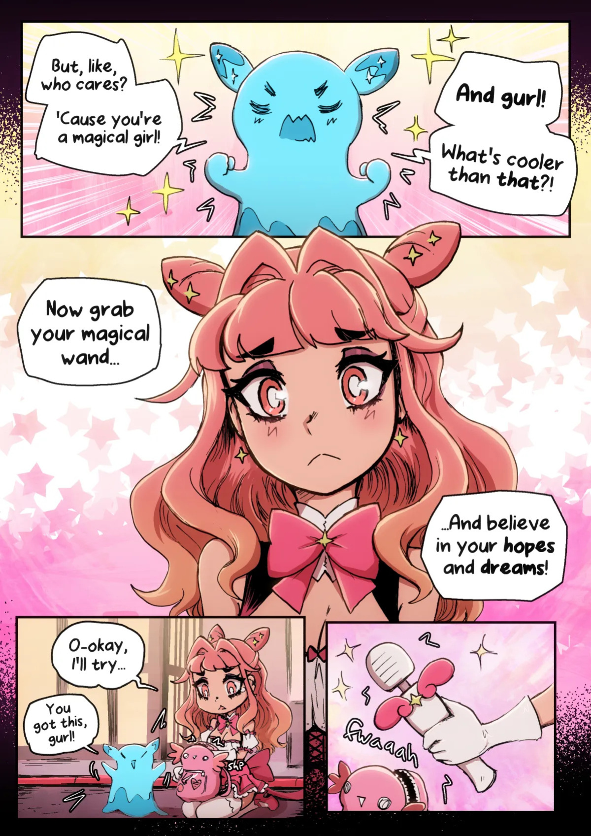 [Caffeccino] Mundane Magical Girl (Ongoing)