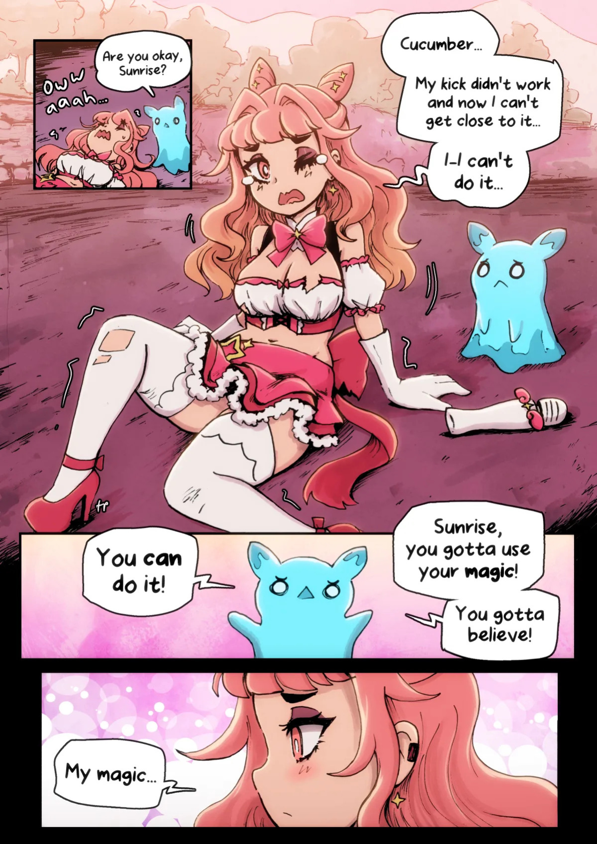 [Caffeccino] Mundane Magical Girl (Ongoing)