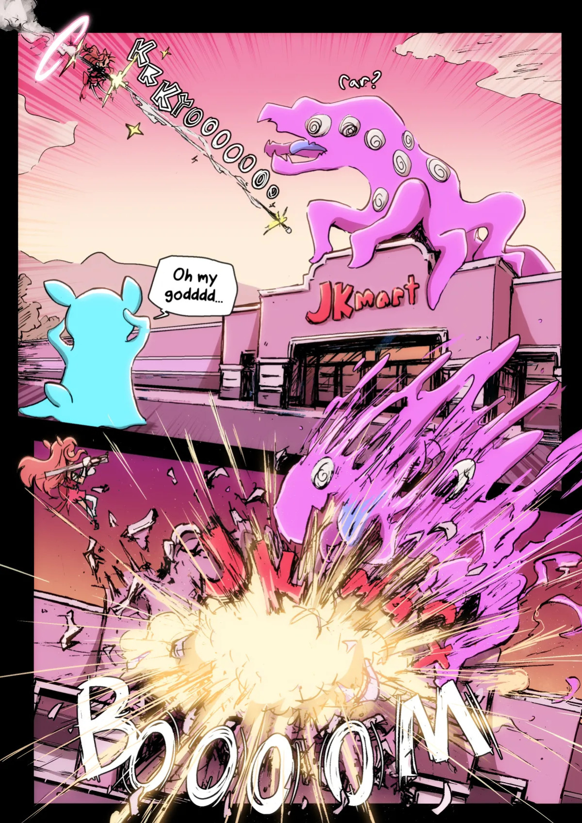 [Caffeccino] Mundane Magical Girl (Ongoing)