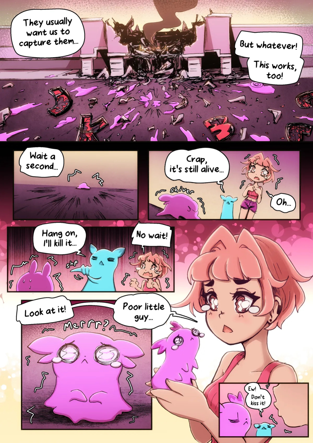 [Caffeccino] Mundane Magical Girl (Ongoing)