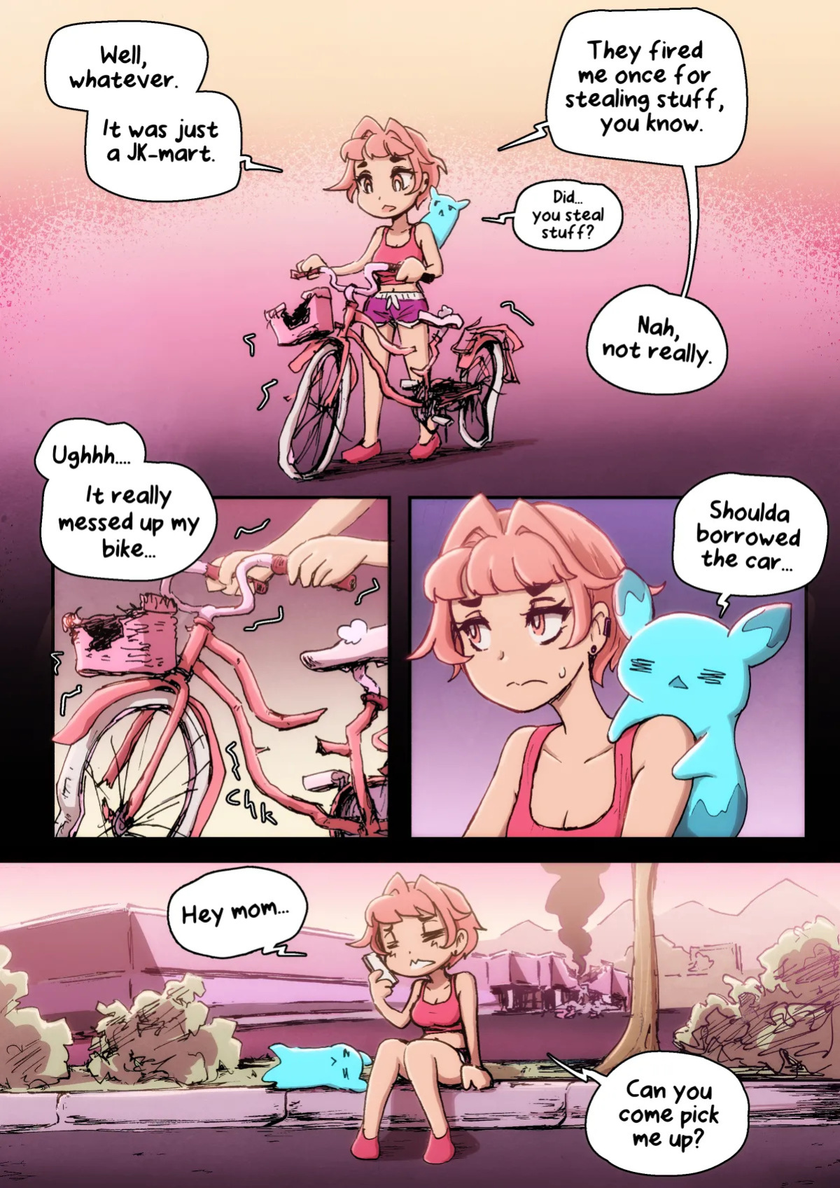 [Caffeccino] Mundane Magical Girl (Ongoing)