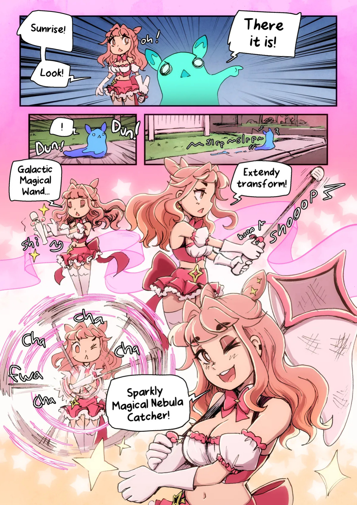 [Caffeccino] Mundane Magical Girl (Ongoing)