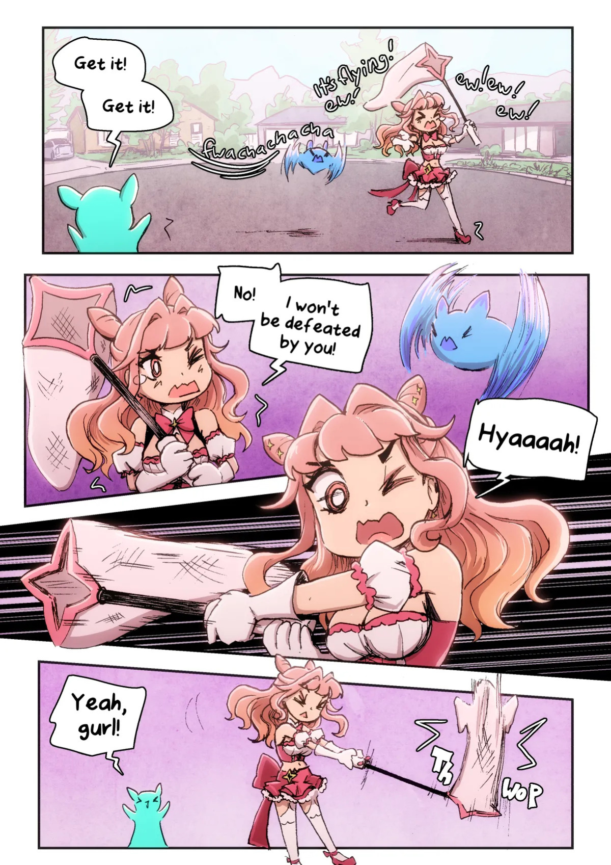 [Caffeccino] Mundane Magical Girl (Ongoing)