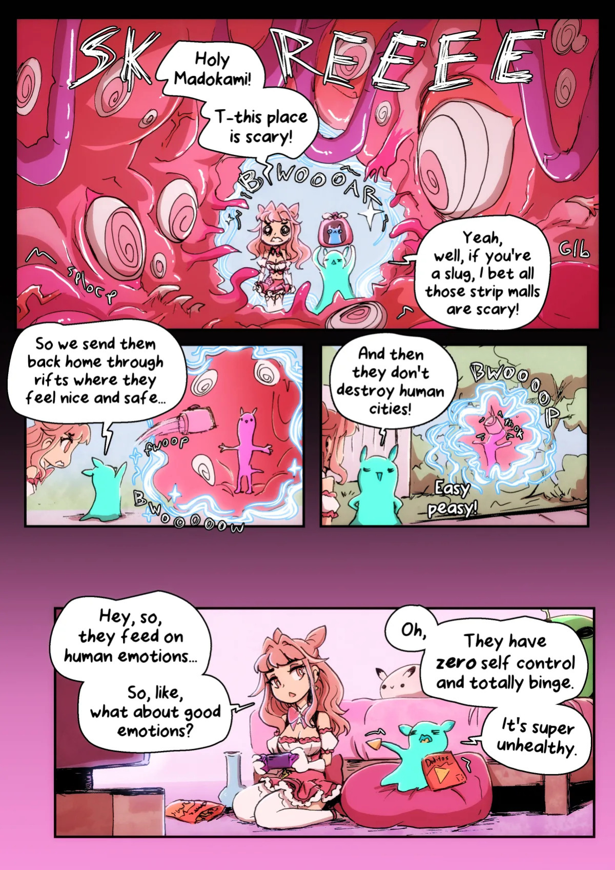 [Caffeccino] Mundane Magical Girl (Ongoing)