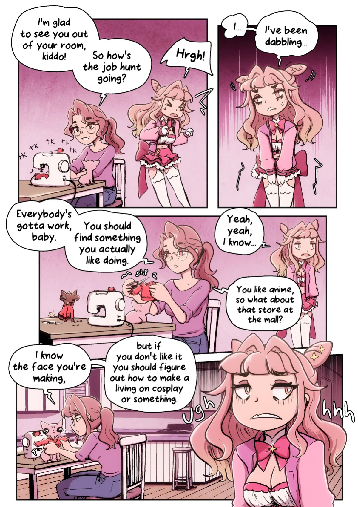 [Caffeccino] Mundane Magical Girl (Ongoing)