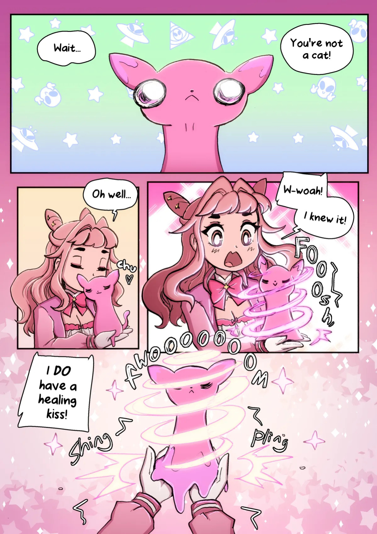 [Caffeccino] Mundane Magical Girl (Ongoing)
