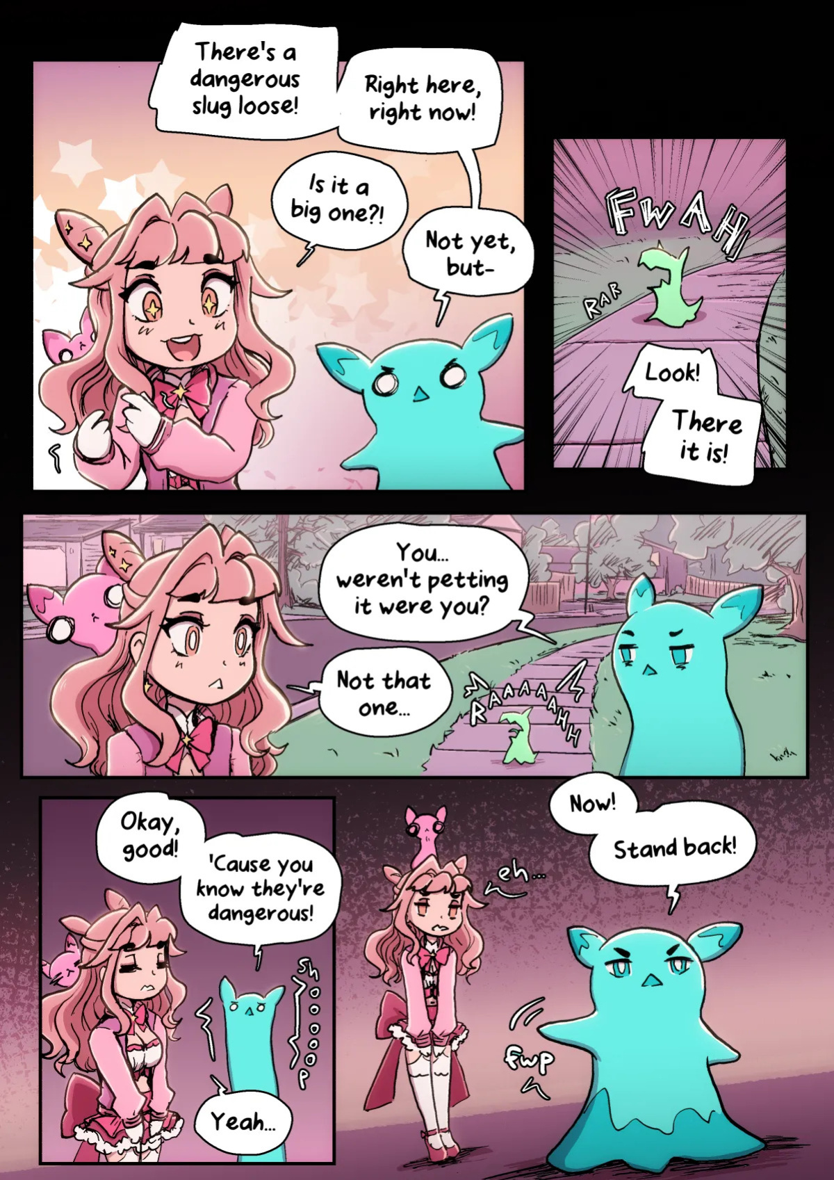 [Caffeccino] Mundane Magical Girl (Ongoing)