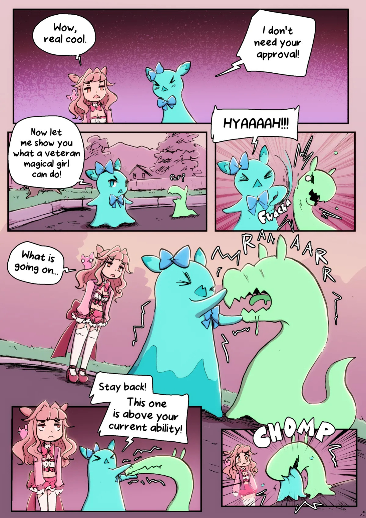 [Caffeccino] Mundane Magical Girl (Ongoing)
