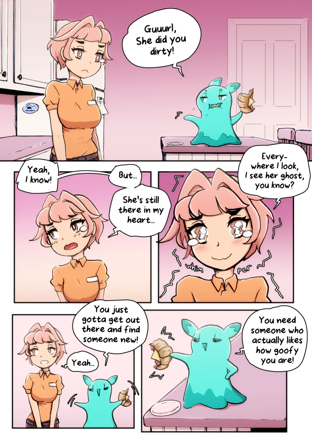 [Caffeccino] Mundane Magical Girl (Ongoing)