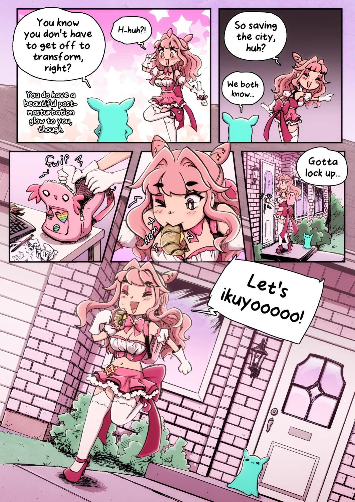 [Caffeccino] Mundane Magical Girl (Ongoing)