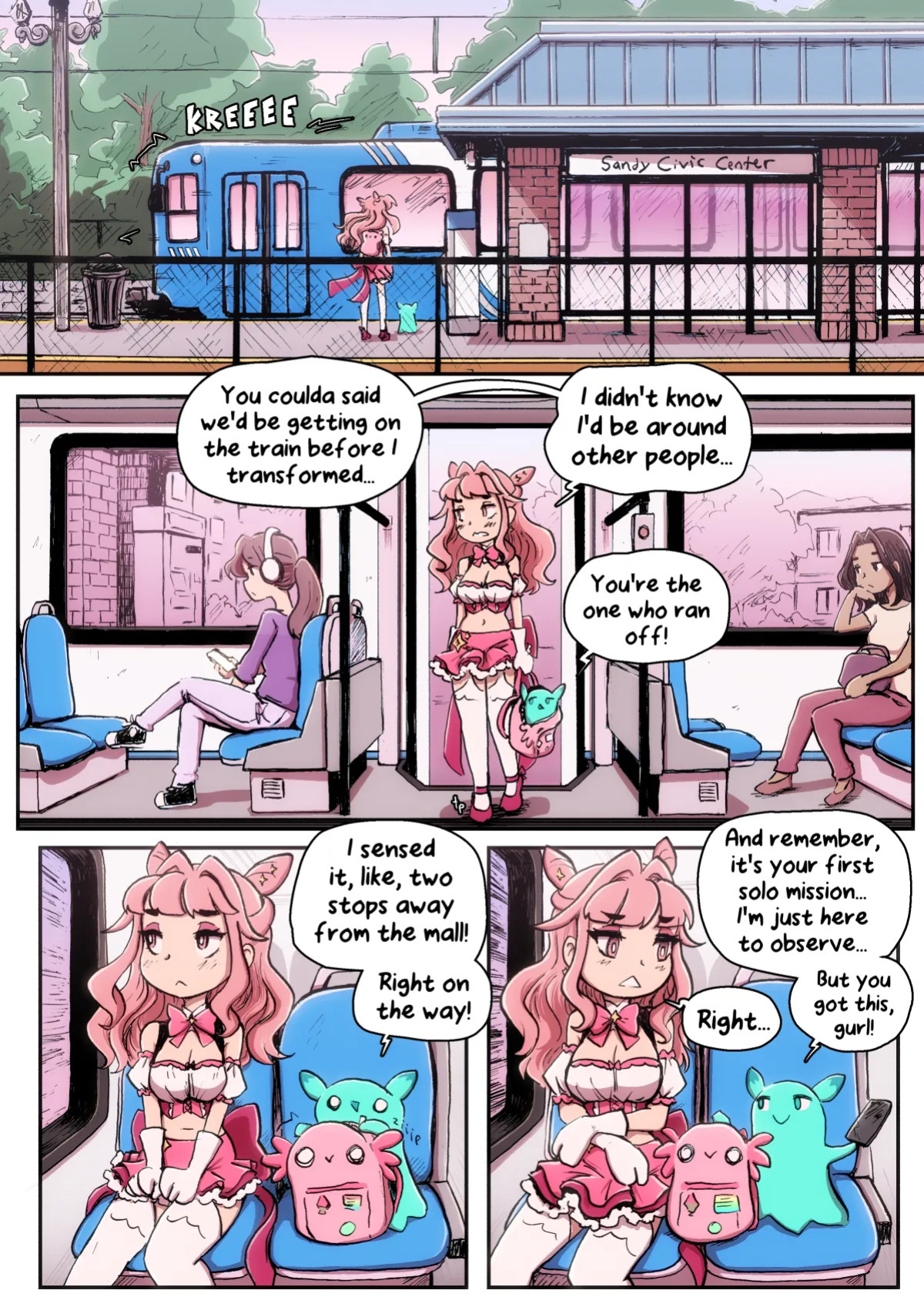 [Caffeccino] Mundane Magical Girl (Ongoing)