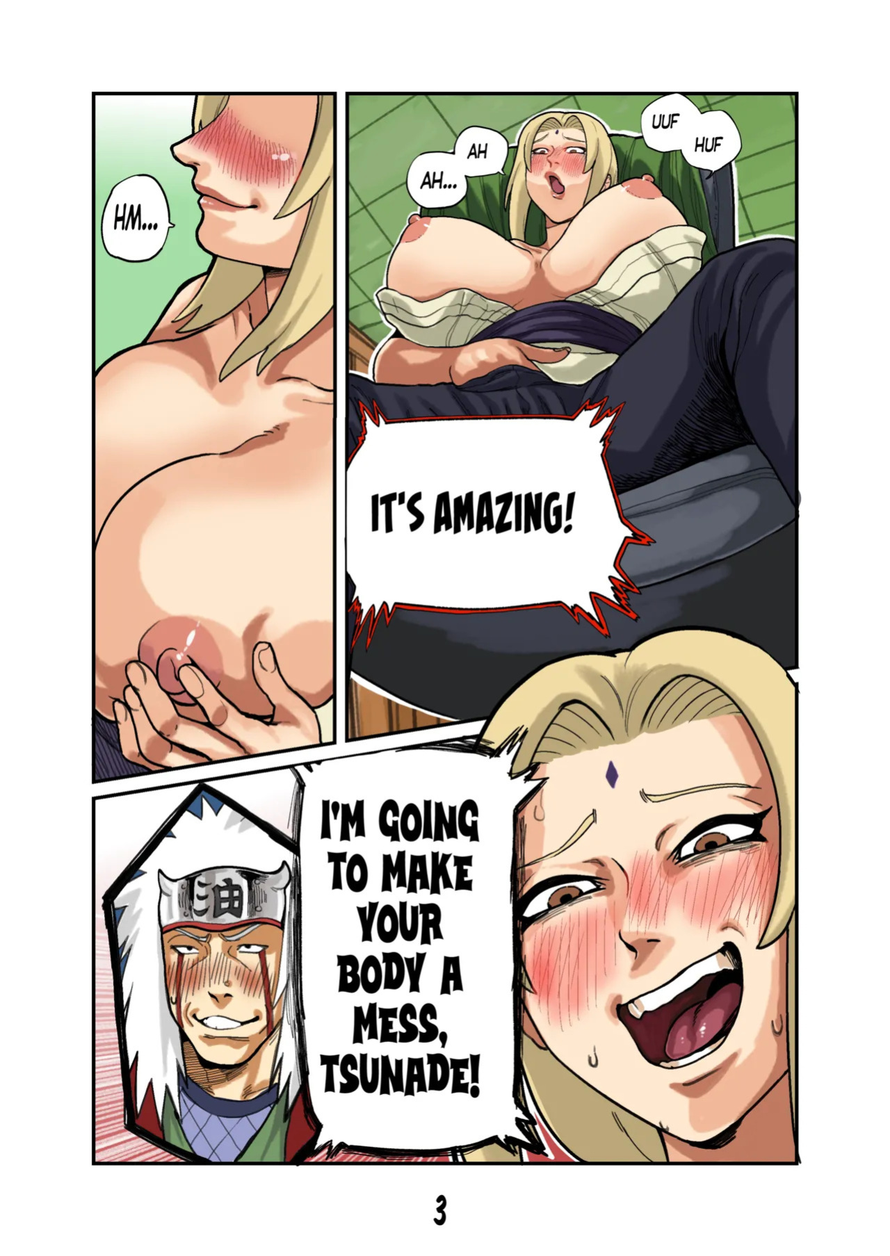 Hinata x Tsunade x Sakura
