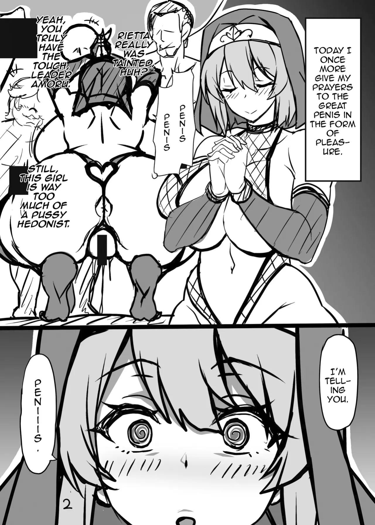 [INSERT (KEN)] Boku dake no Bakunyuu Ona-Maid Rietta (Bakunyuu Party NTR) [English] {Doujins.com}