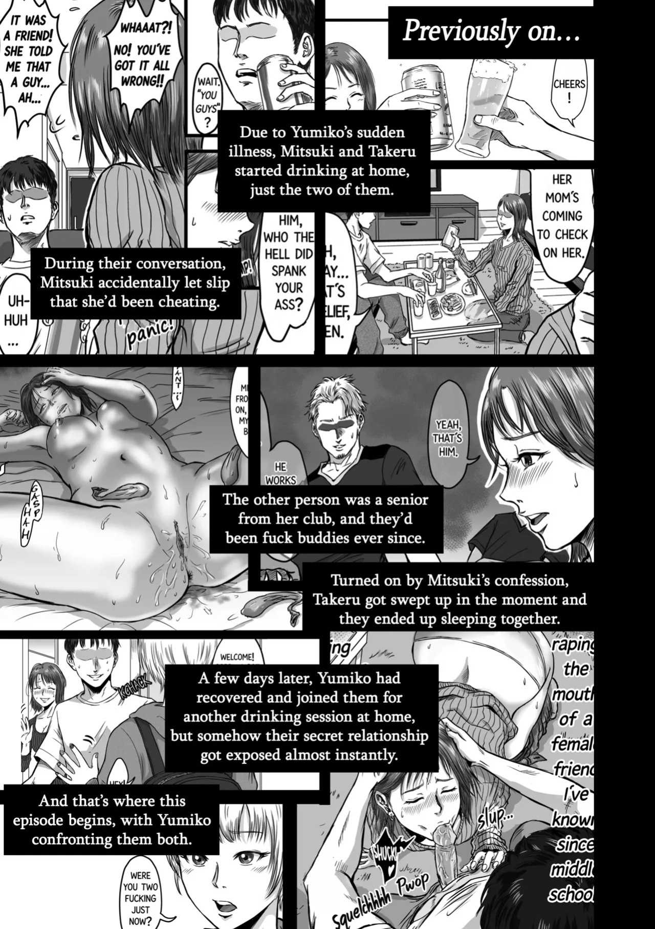 [Dekamatsu] Onna Tomodachi no Uwaki Kokuhaku 2 | My Friend Confessed to Cheating 2 [English]