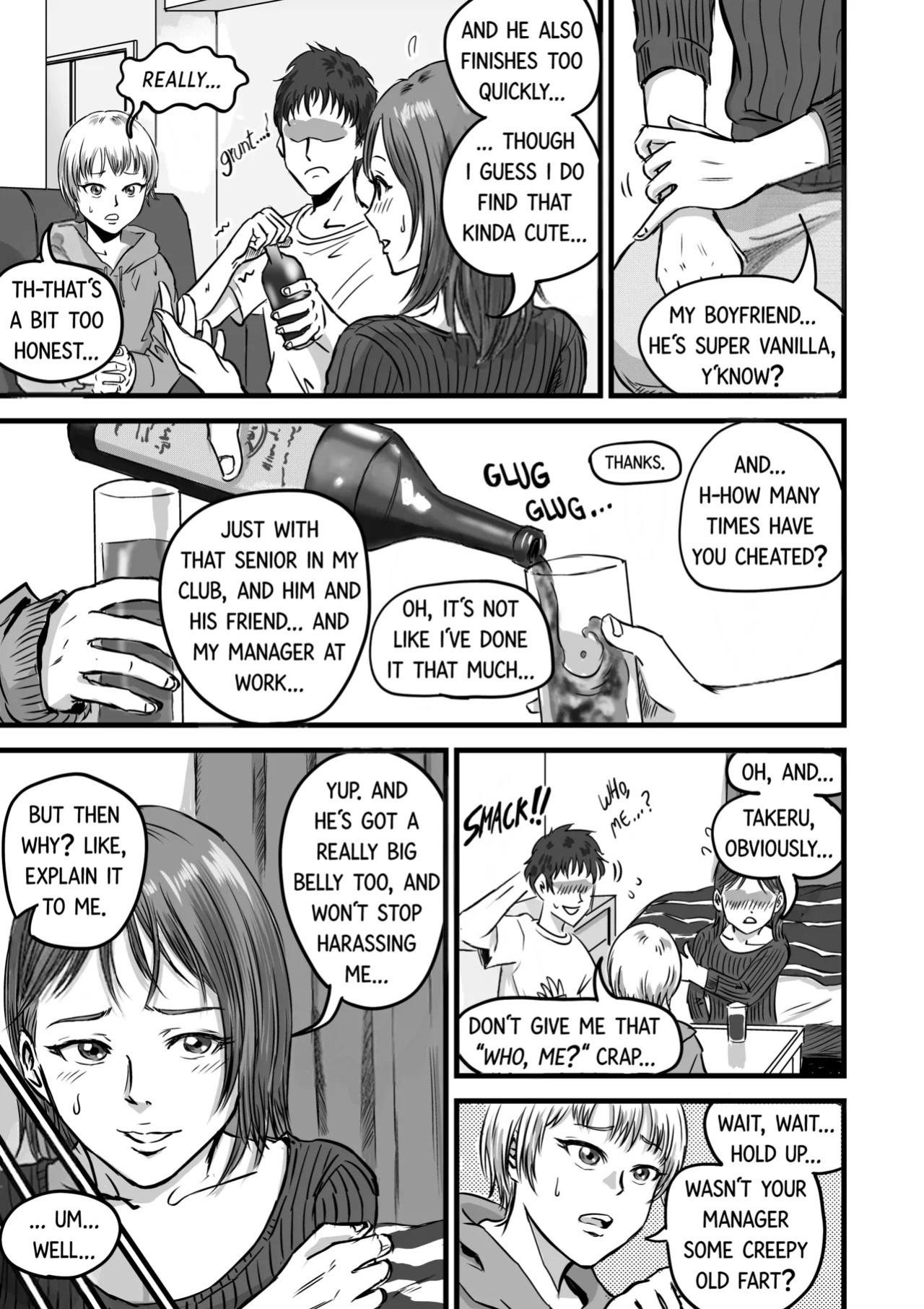 [Dekamatsu] Onna Tomodachi no Uwaki Kokuhaku 2 | My Friend Confessed to Cheating 2 [English]