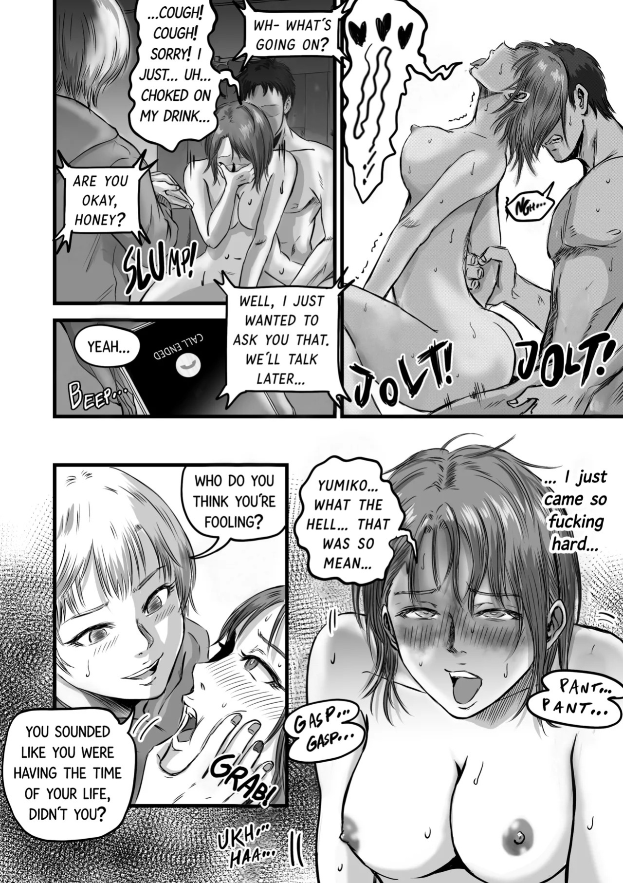 [Dekamatsu] Onna Tomodachi no Uwaki Kokuhaku 2 | My Friend Confessed to Cheating 2 [English]