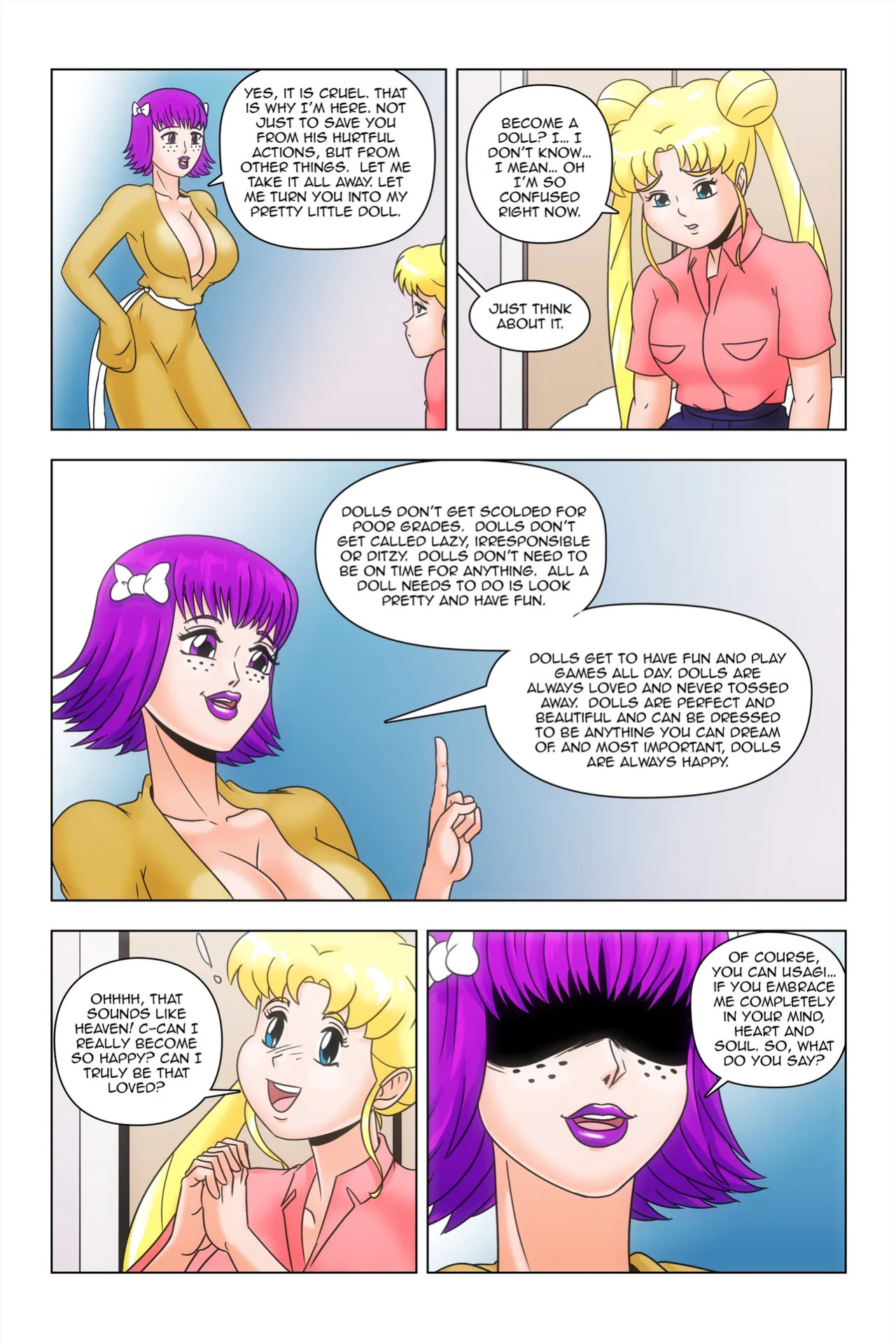 [wadevezecha] Crystal Castle (Sailor Moon) - ongoing
