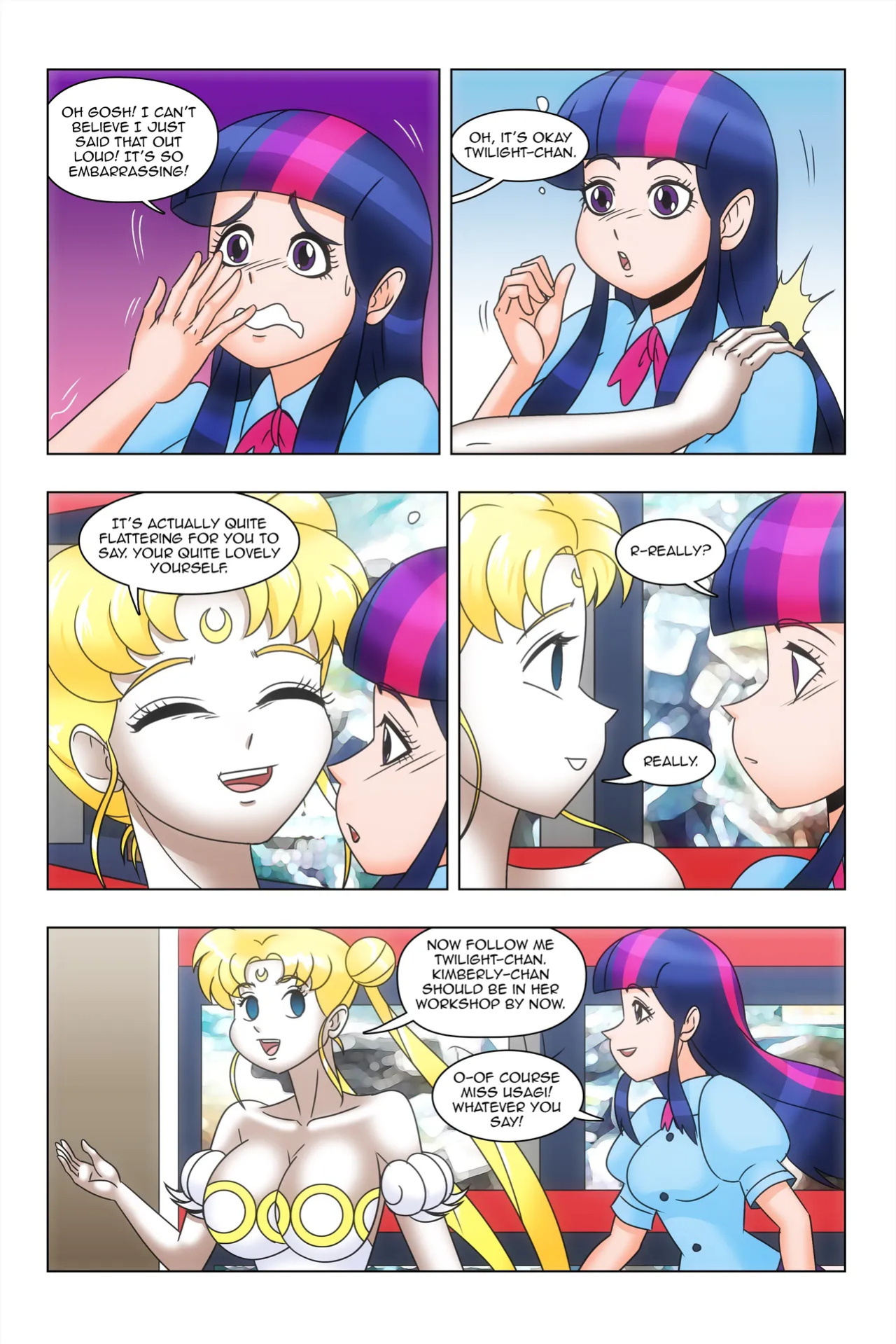 [wadevezecha] Crystal Castle (Sailor Moon) - ongoing