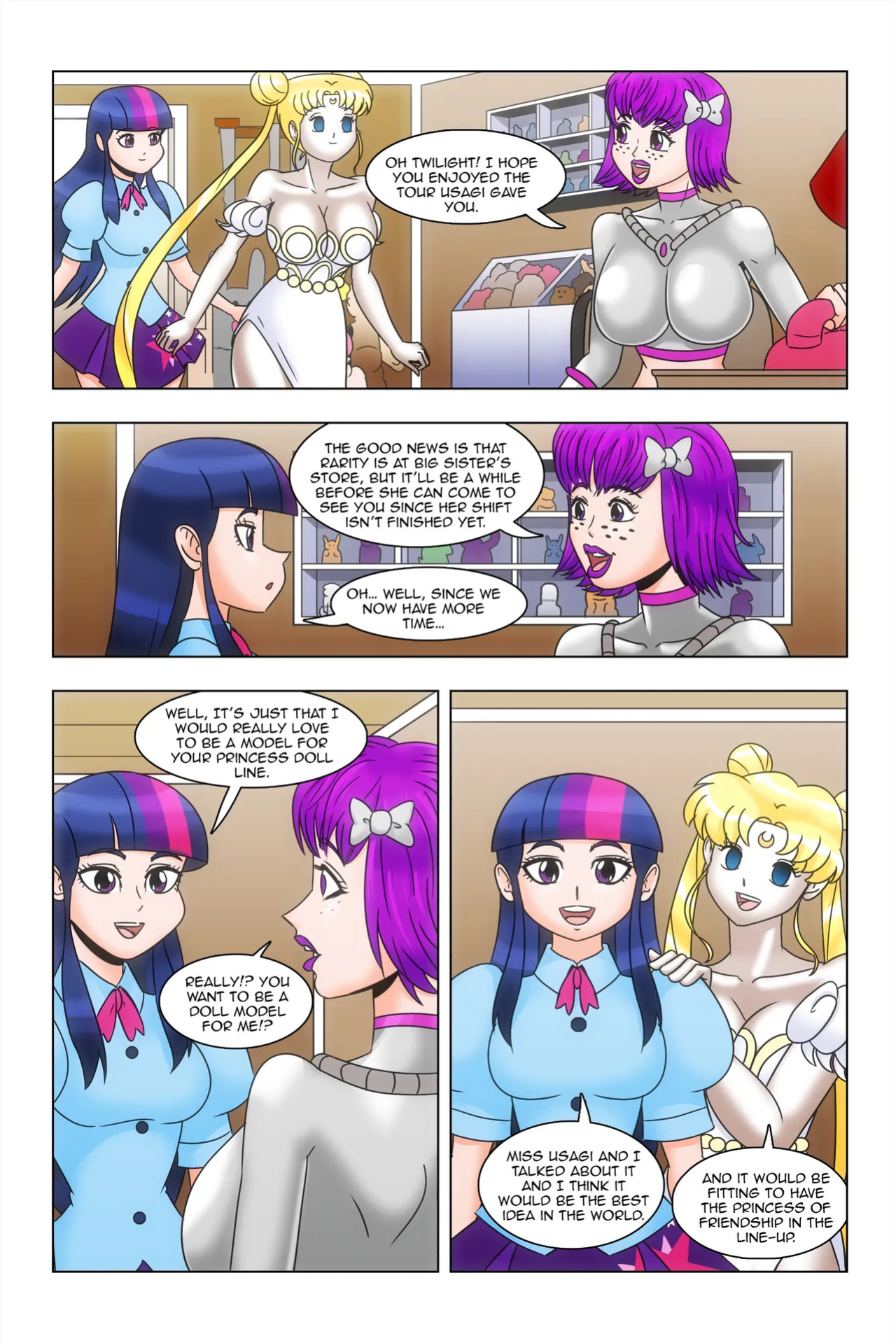 [wadevezecha] Crystal Castle (Sailor Moon) - ongoing