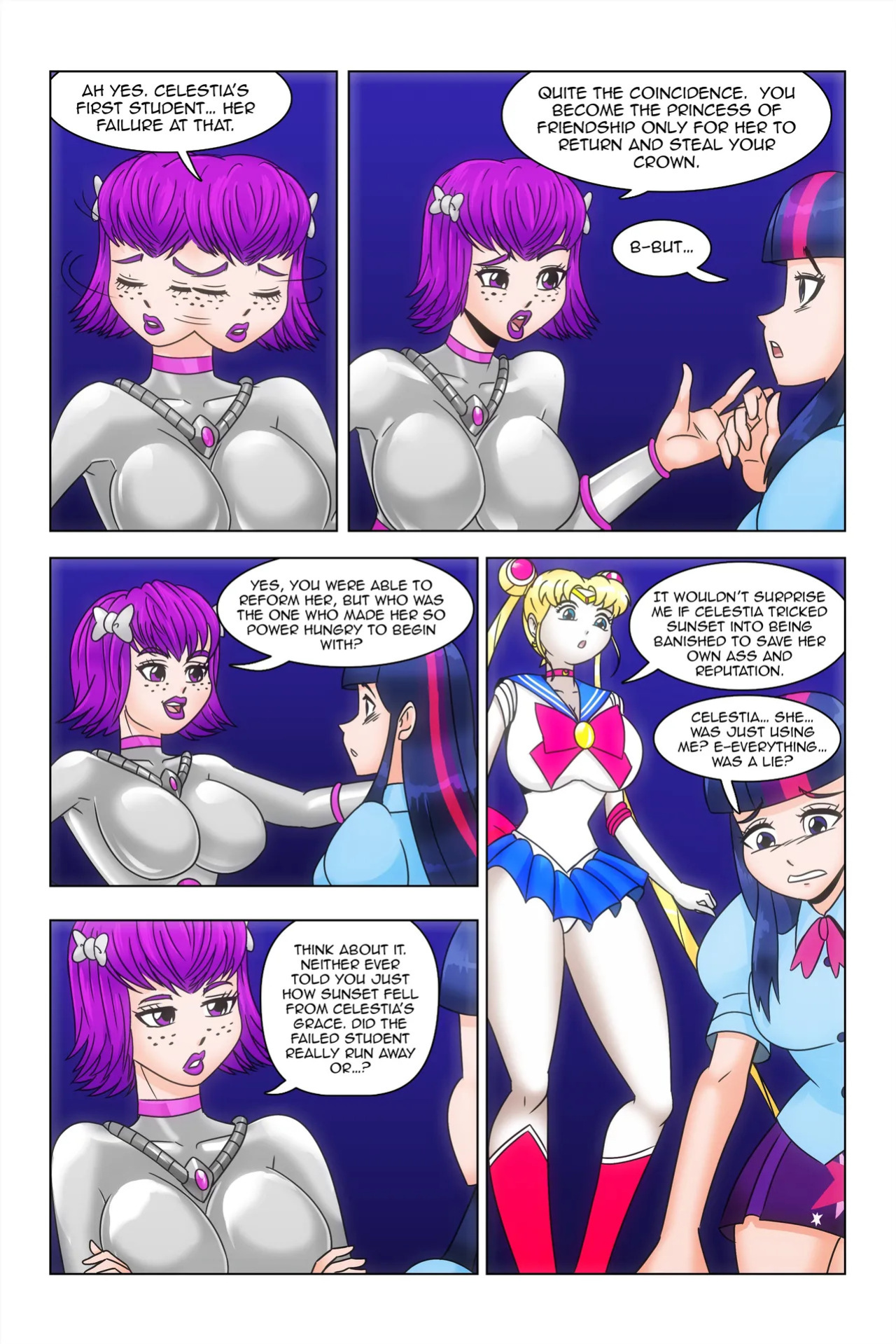 [wadevezecha] Crystal Castle (Sailor Moon) - ongoing