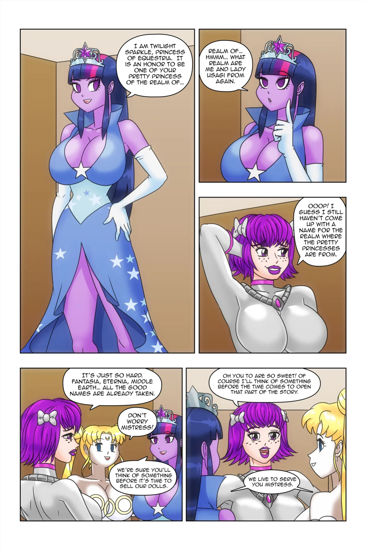 [wadevezecha] Crystal Castle (Sailor Moon) - ongoing